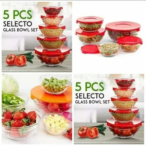 JUEGO DE 5 TAZONES PARA COCINA