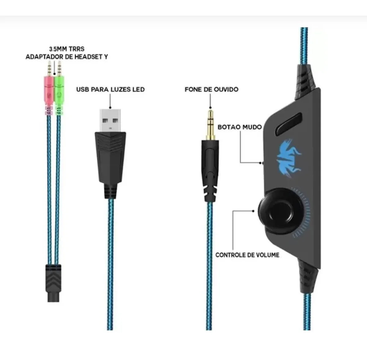 AUDIFONOS GAMER GM-30 20430-1