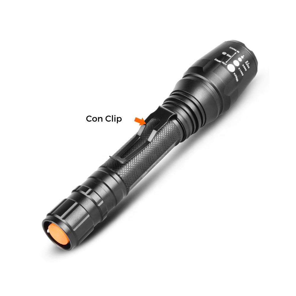 LINTERNA TACTICA GRANDE 10000L