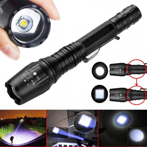 LINTERNA TACTICA GRANDE 10000L