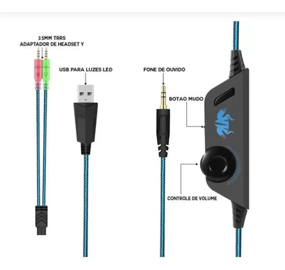 AUDIFONOS GAMER GM-30 20430-1