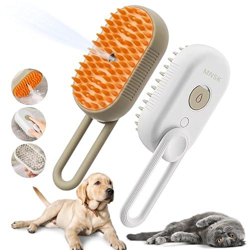 CEPILLO DE PELO CON VAPOR PARA MASCOTAS