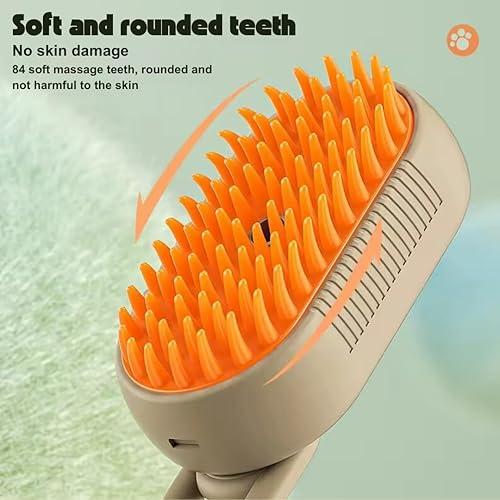 CEPILLO DE PELO CON VAPOR PARA MASCOTAS