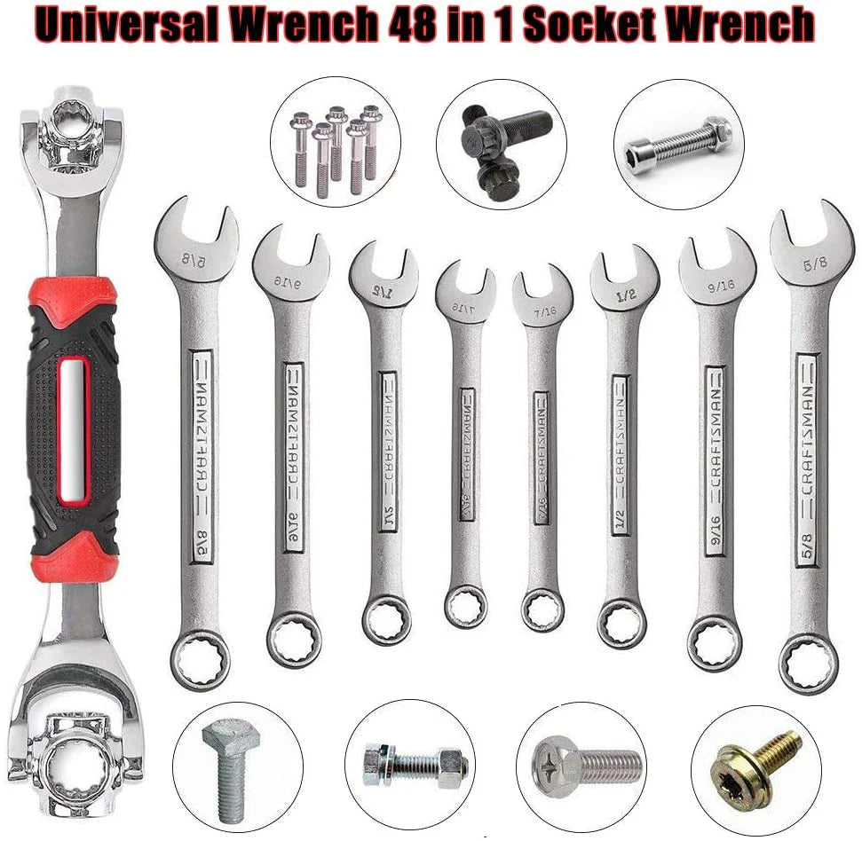 LLAVE INGLESA MULTIUSOS UNIVERSAL WRENCH 8 EN 1